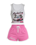 Women’s Eshalon Cropped Tee + Shorts Set