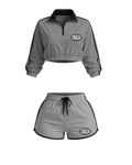 ESHALON GREY 2 PIECE WOMENS SET