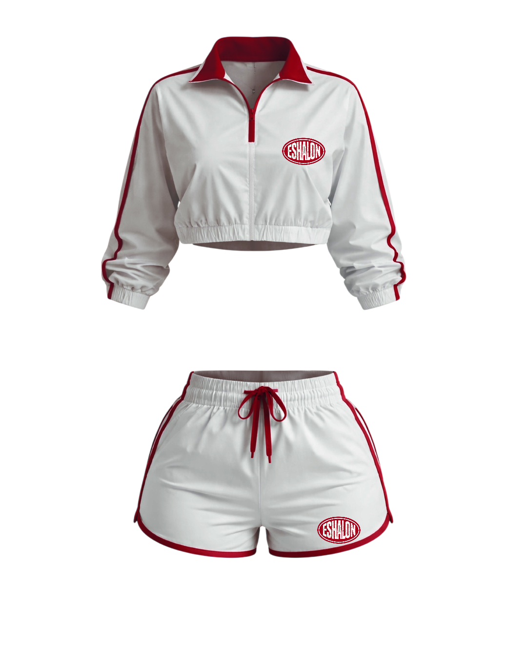 ESHALON RED 2 PIECE WOMENS SET