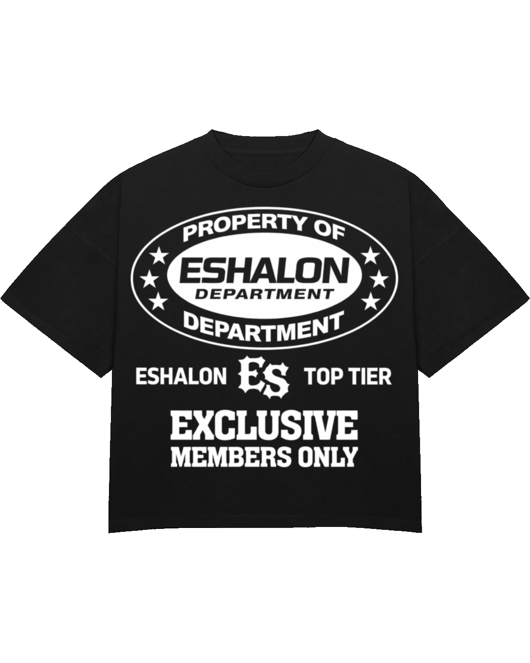 BLACK ESHALON MENS SHORT SETS