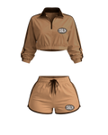 ESHALON TAN 2 PIECE WOMENS SET