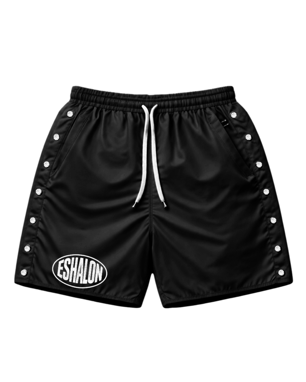 BLACK ESHALON MENS SHORT SETS