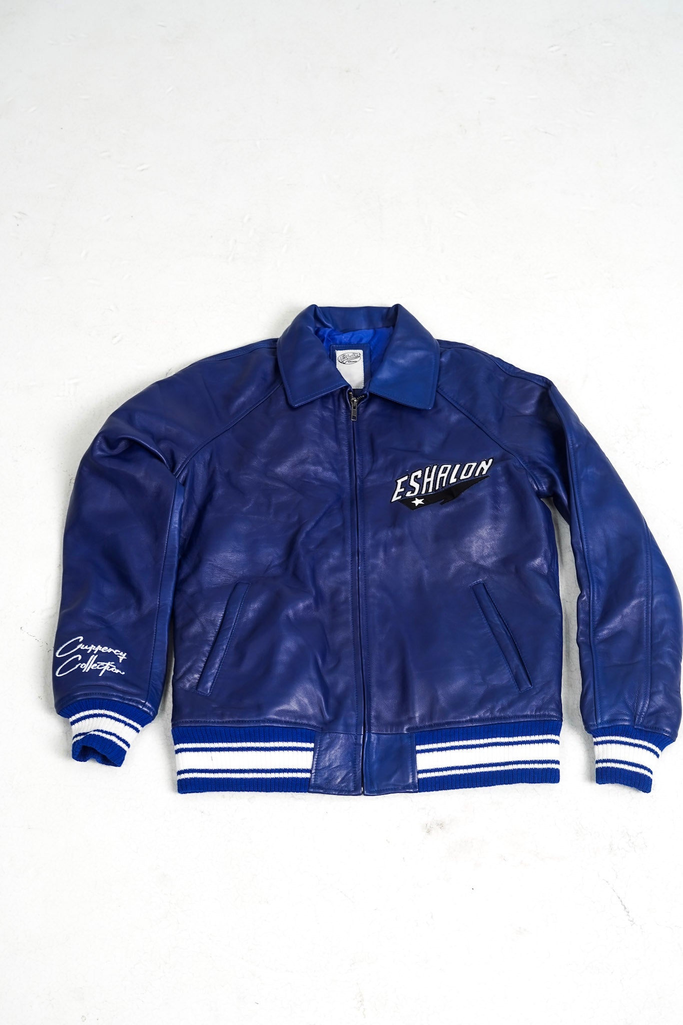 “Royal Blue” Eshalon Leather Jacket