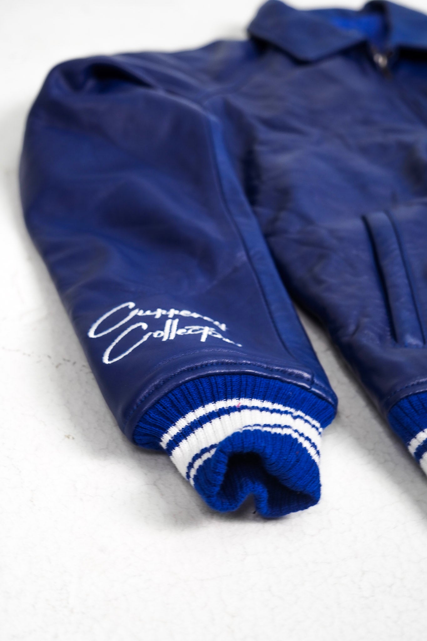 “Royal Blue” Eshalon Leather Jacket