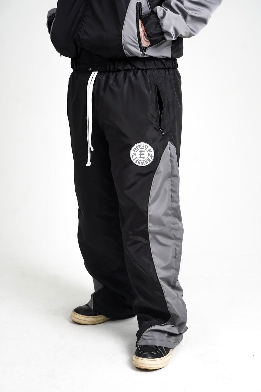 Black Eshalon Windbreaker Set